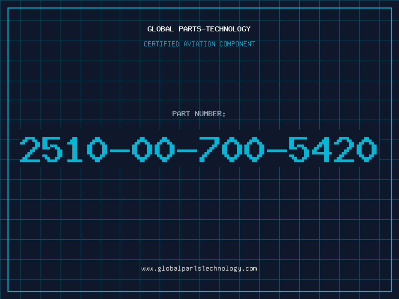 Aviation Part 2510-00-700-5420