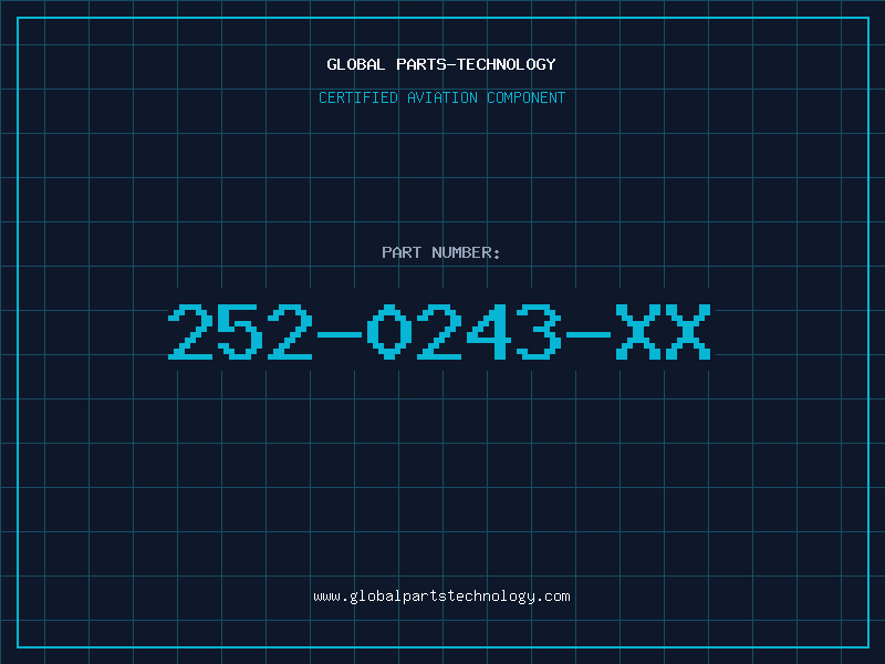 Aviation Part 252-0243-XX