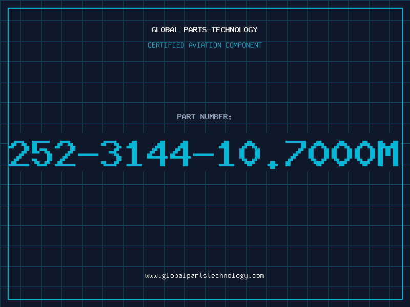 Aviation Part 252-3144-10.7000M