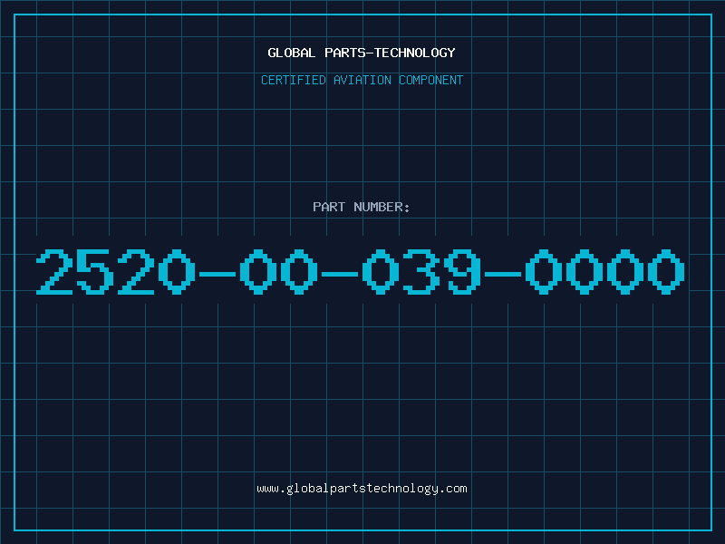 Aviation Part 2520-00-039-0000
