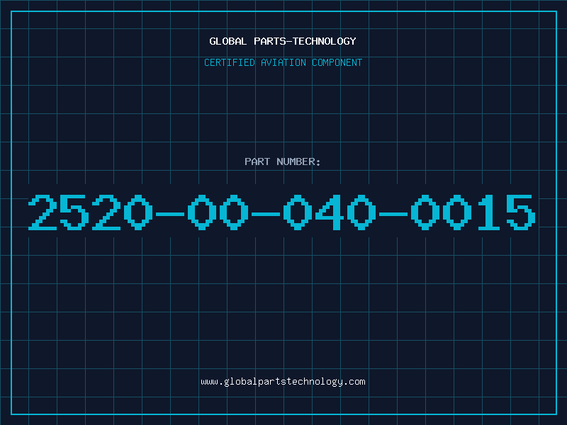 Aviation Part 2520-00-040-0015