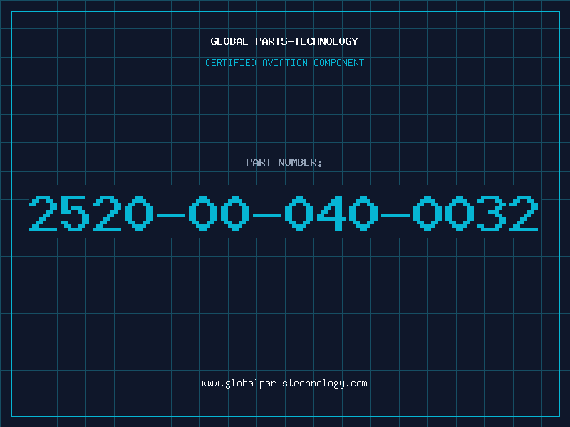 Aviation Part 2520-00-040-0032