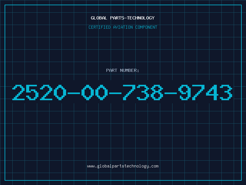 Aviation Part 2520-00-738-9743