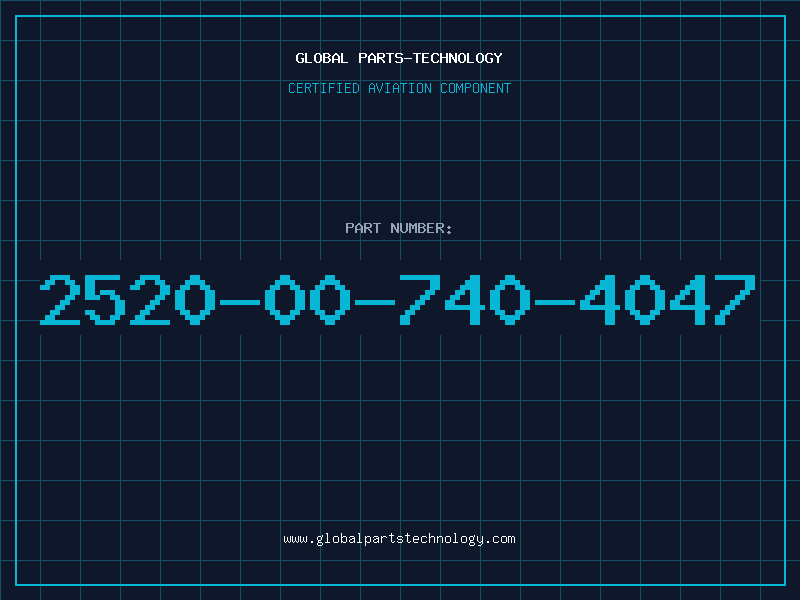 Aviation Part 2520-00-740-4047