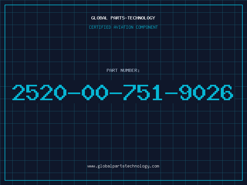 Aviation Part 2520-00-751-9026