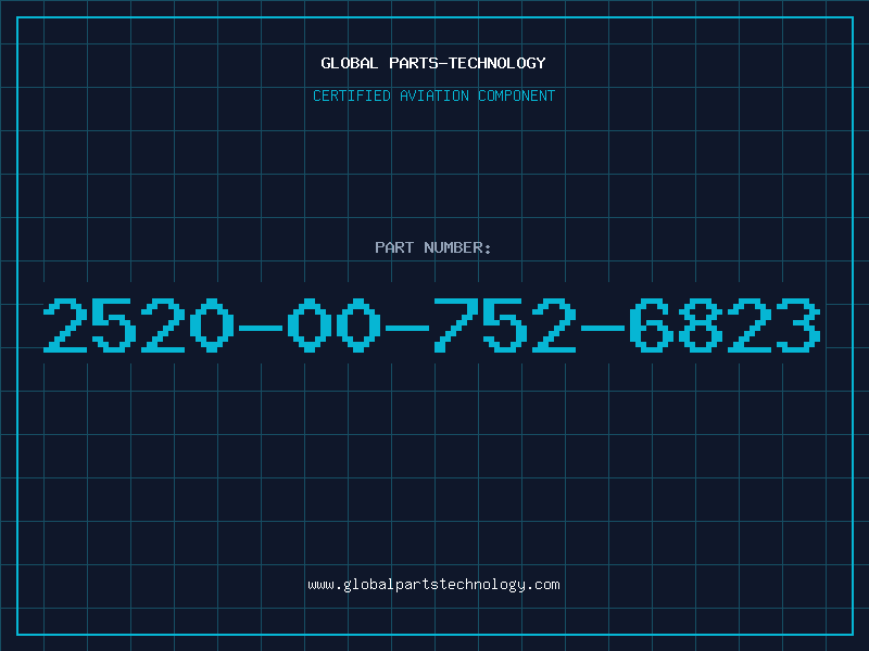 Aviation Part 2520-00-752-6823