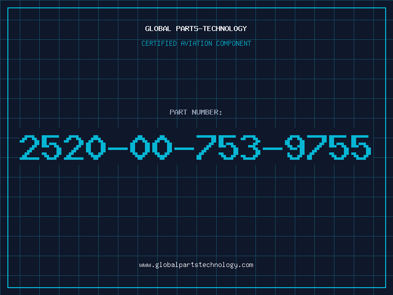 Aviation Part 2520-00-753-9755