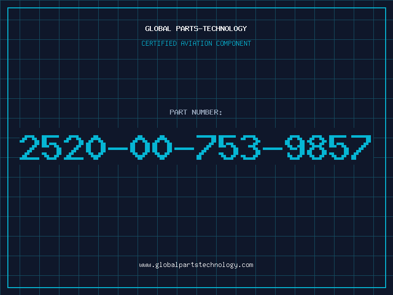 Aviation Part 2520-00-753-9857