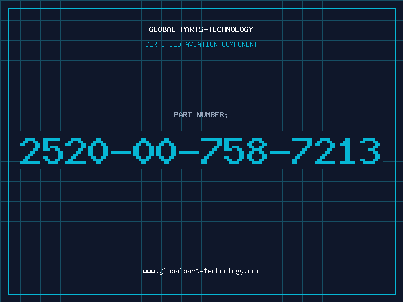 Aviation Part 2520-00-758-7213