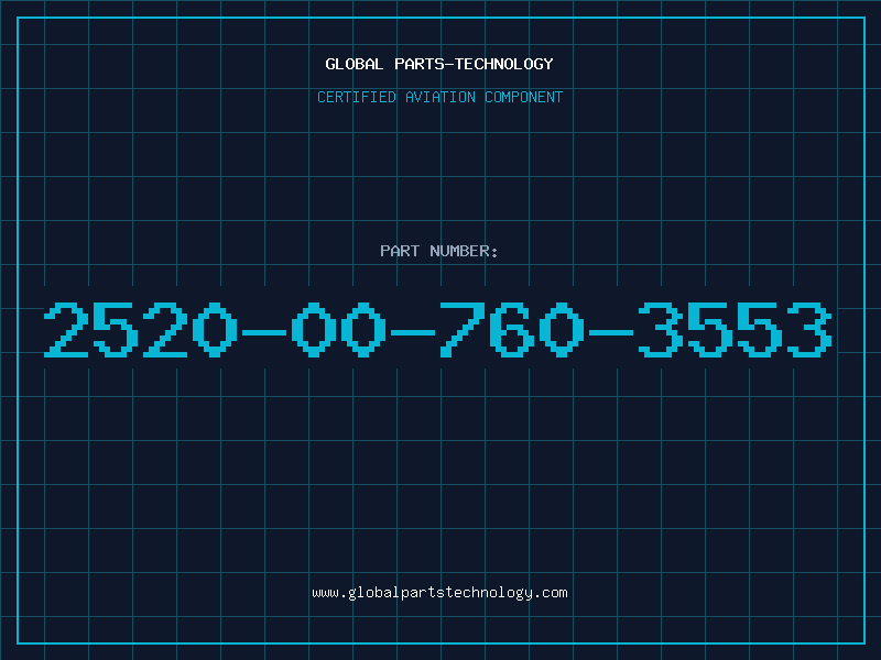 Aviation Part 2520-00-760-3553