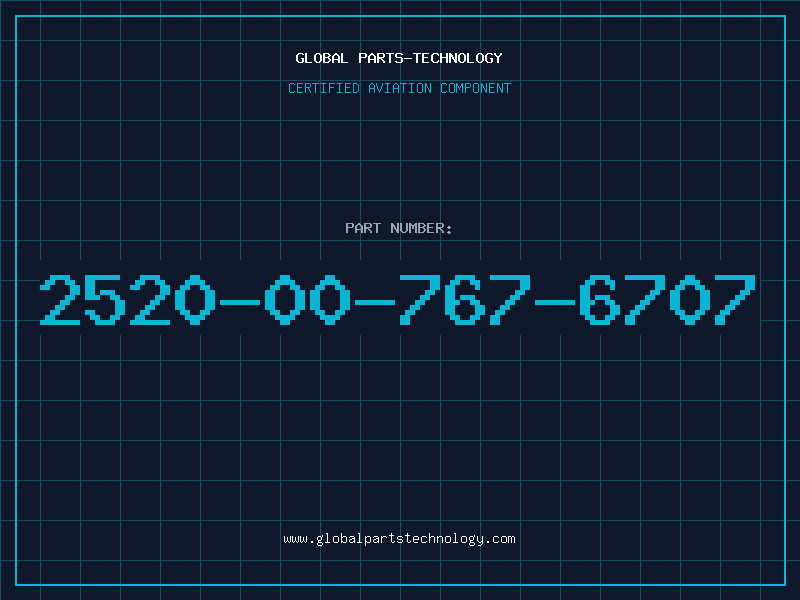 Aviation Part 2520-00-767-6707