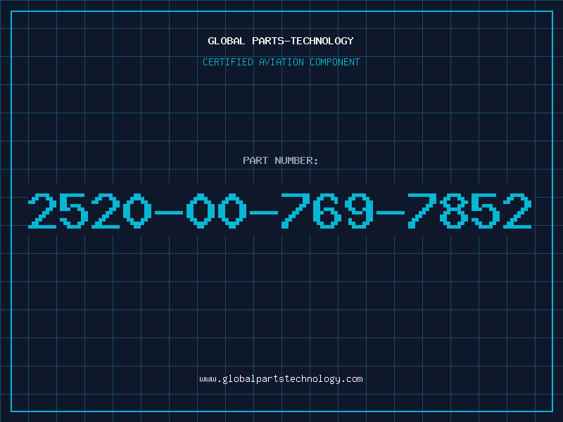 Aviation Part 2520-00-769-7852