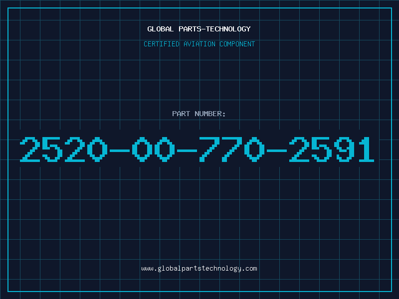Aviation Part 2520-00-770-2591