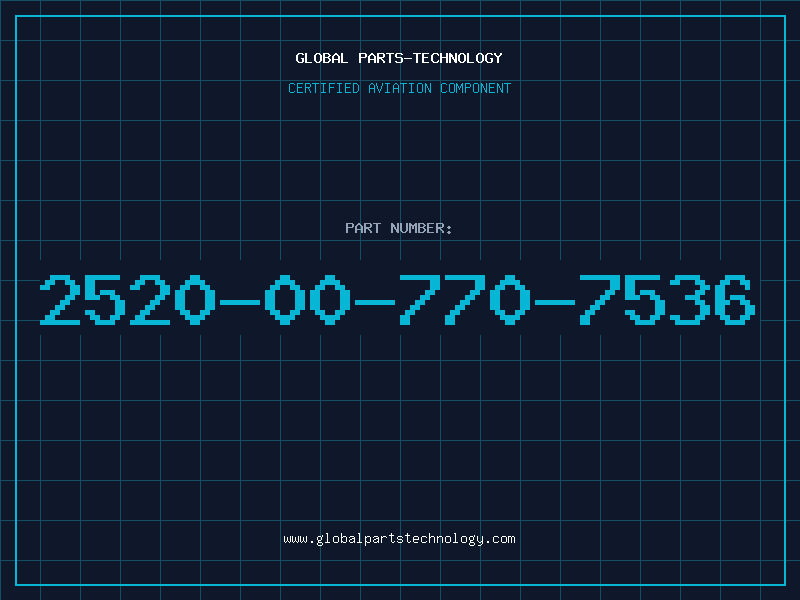 Aviation Part 2520-00-770-7536