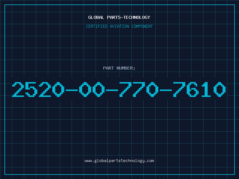 Aviation Part 2520-00-770-7610