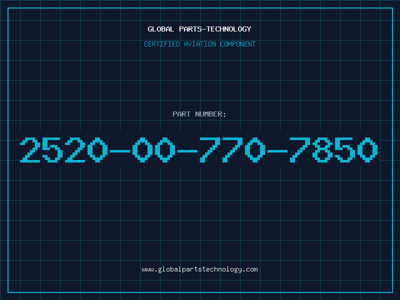 Aviation Part 2520-00-770-7850