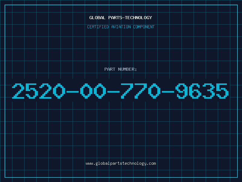 Aviation Part 2520-00-770-9635