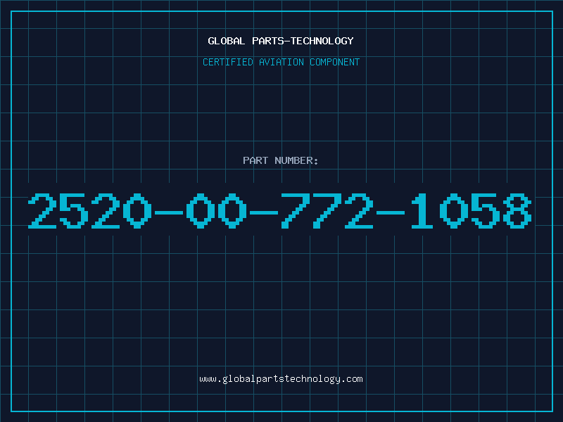 Aviation Part 2520-00-772-1058