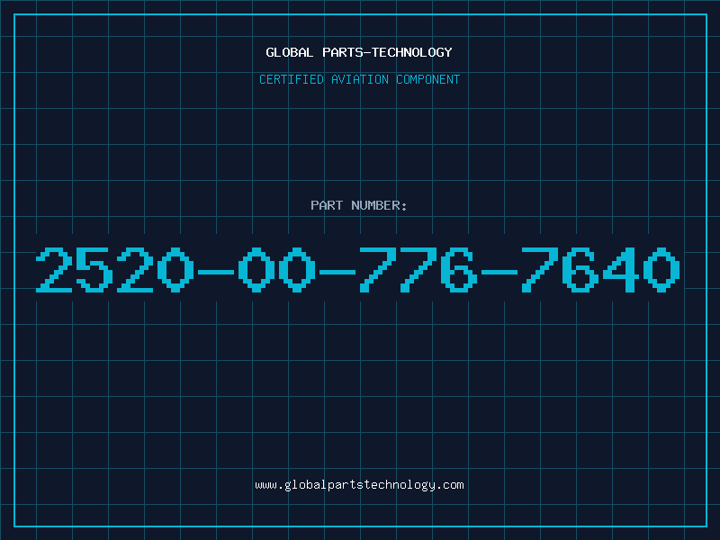 Aviation Part 2520-00-776-7640