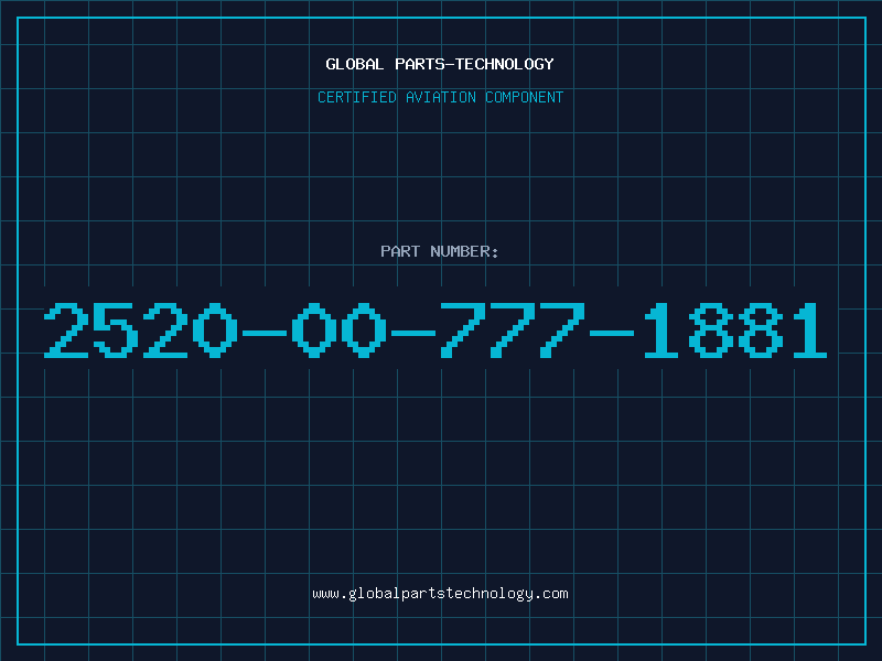 Aviation Part 2520-00-777-1881