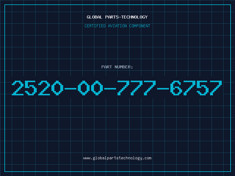 Aviation Part 2520-00-777-6757