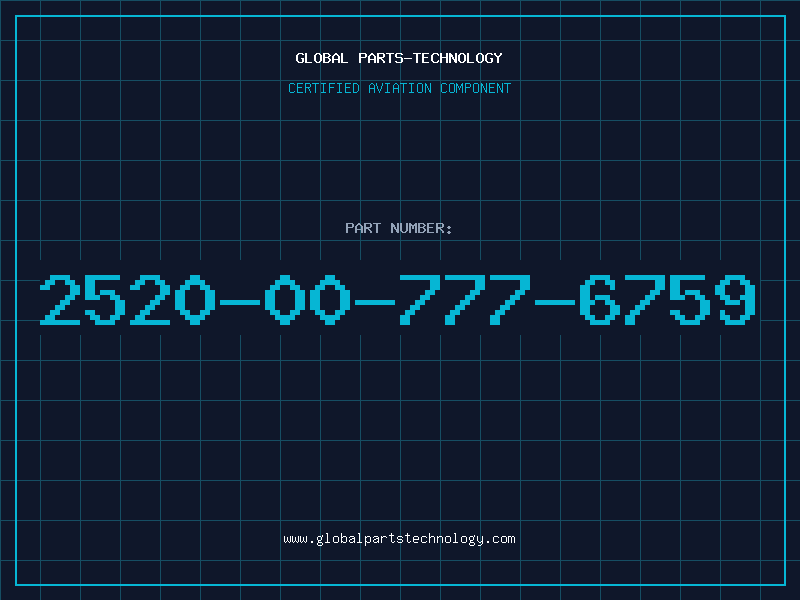 Aviation Part 2520-00-777-6759