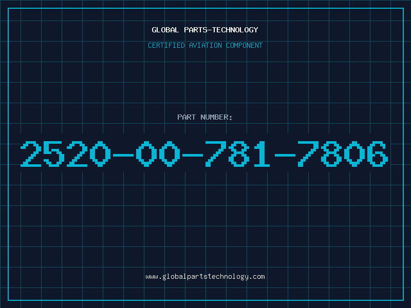Aviation Part 2520-00-781-7806