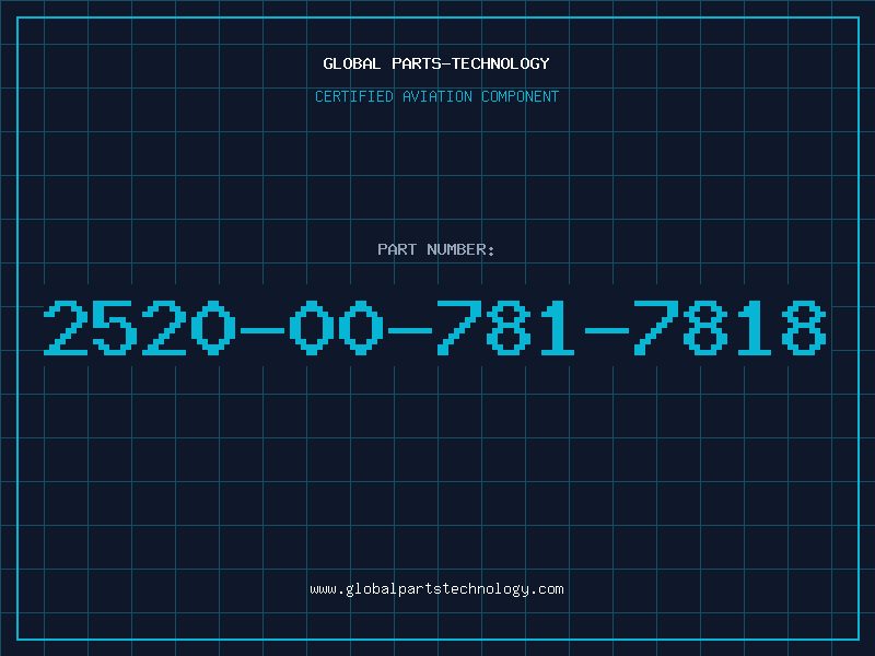 Aviation Part 2520-00-781-7818