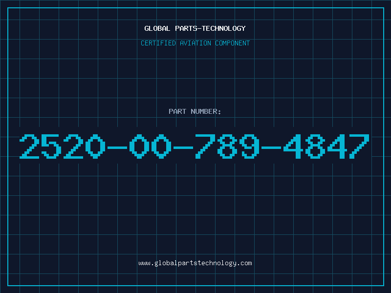 Aviation Part 2520-00-789-4847