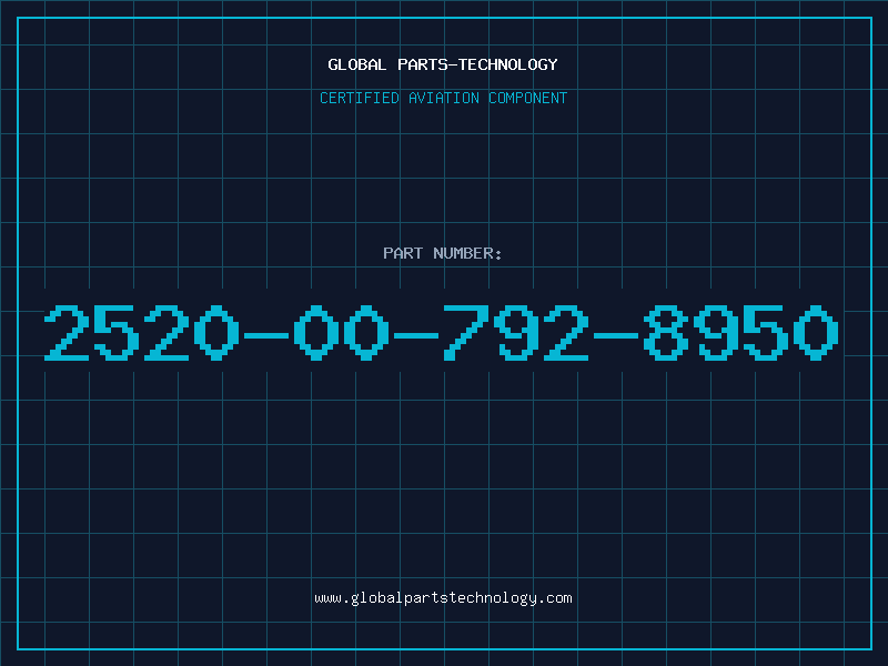 Aviation Part 2520-00-792-8950