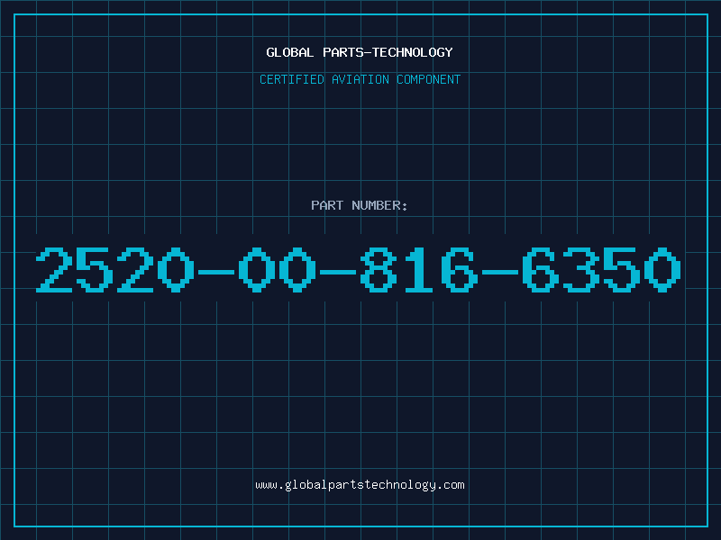Aviation Part 2520-00-816-6350