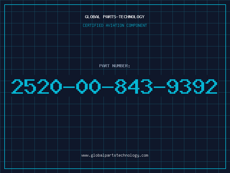 Aviation Part 2520-00-843-9392