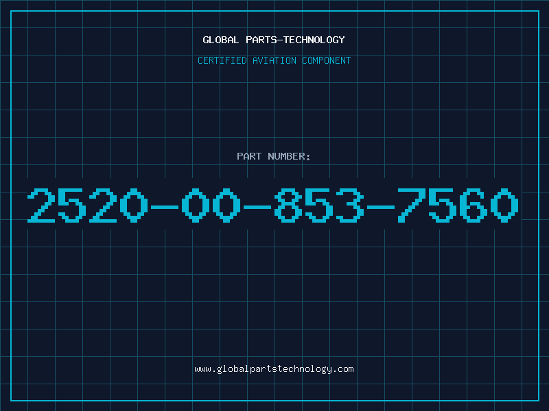 Aviation Part 2520-00-853-7560