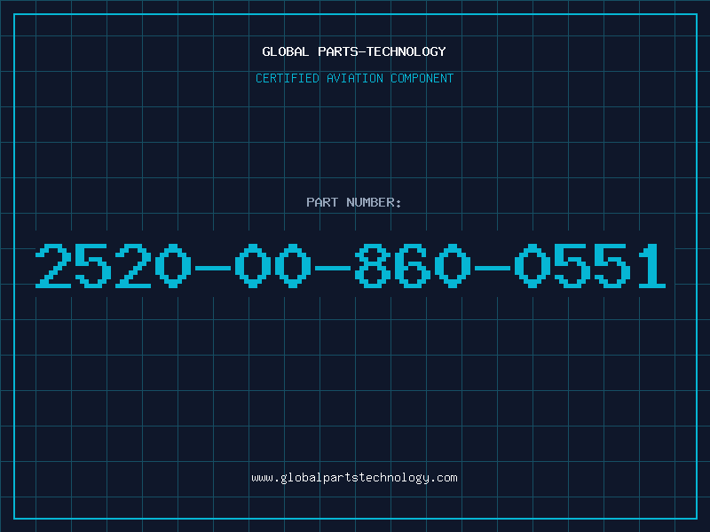 Aviation Part 2520-00-860-0551