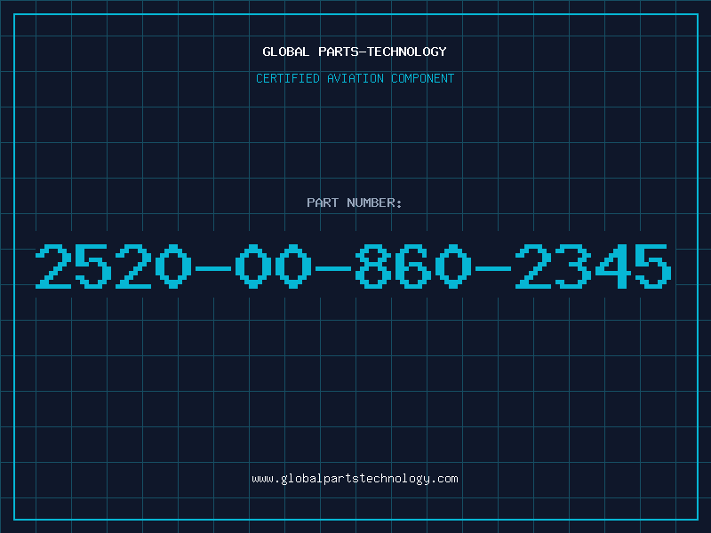 Aviation Part 2520-00-860-2345