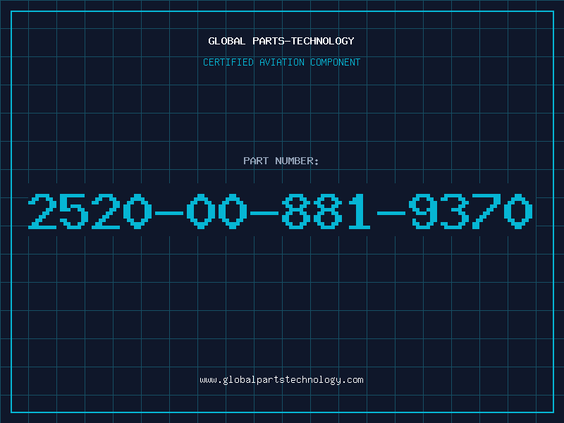 Aviation Part 2520-00-881-9370