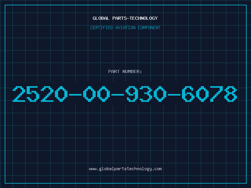 Aviation Part 2520-00-930-6078