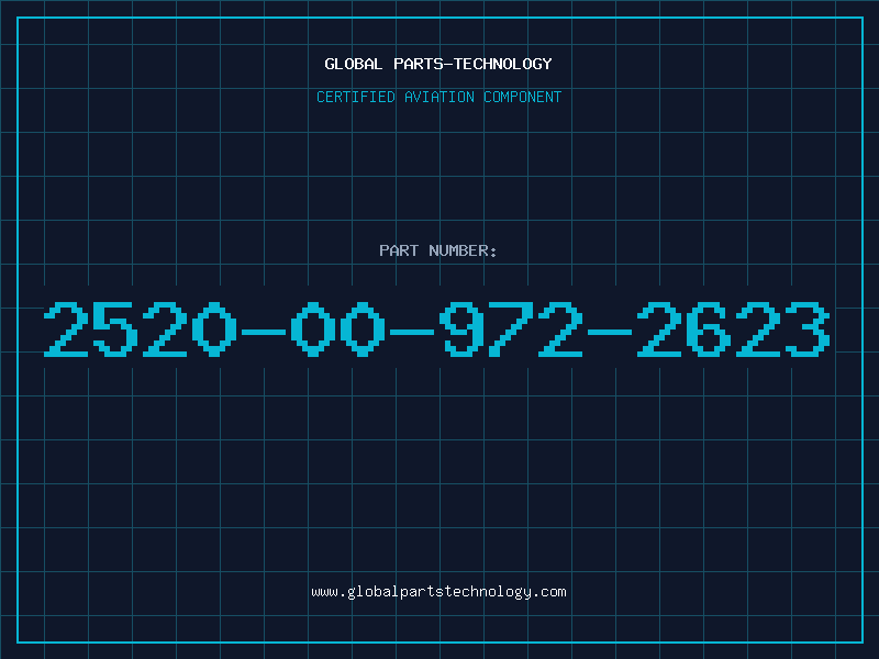 Aviation Part 2520-00-972-2623
