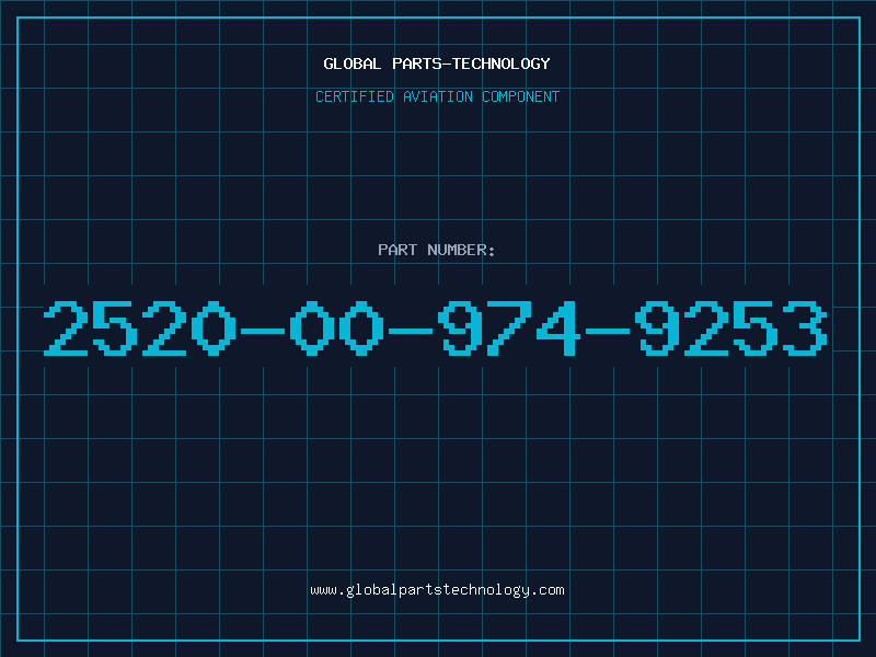 Aviation Part 2520-00-974-9253