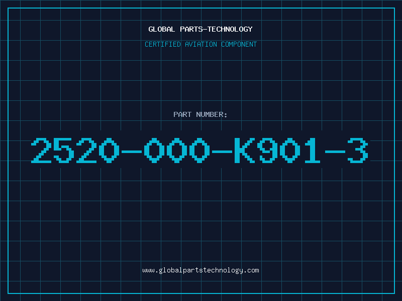 Aviation Part 2520-000-K901-3