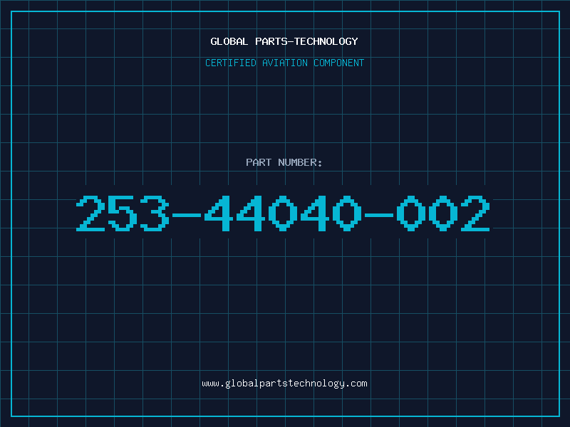 Aviation Part 253-44040-002