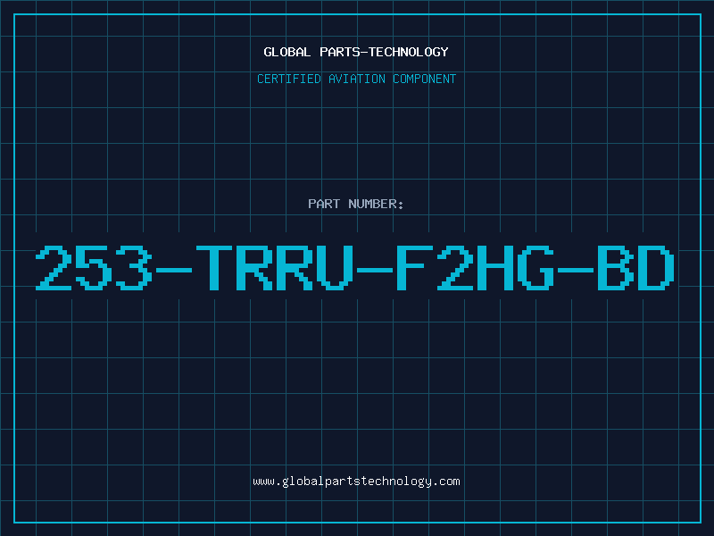 Aviation Part 253-TRRU-F2HG-BD