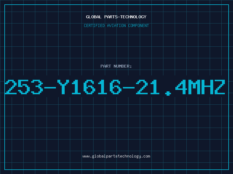 Aviation Part 253-Y1616-21.4MHZ