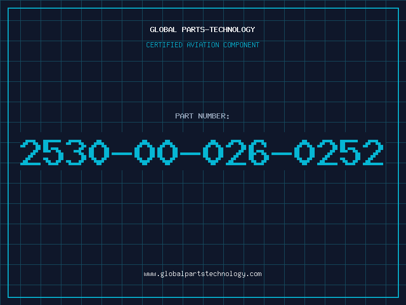 Aviation Part 2530-00-026-0252