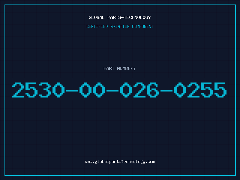 Aviation Part 2530-00-026-0255