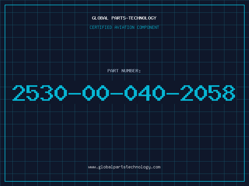 Aviation Part 2530-00-040-2058