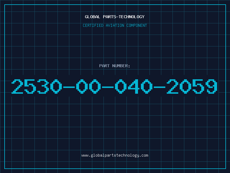 Aviation Part 2530-00-040-2059