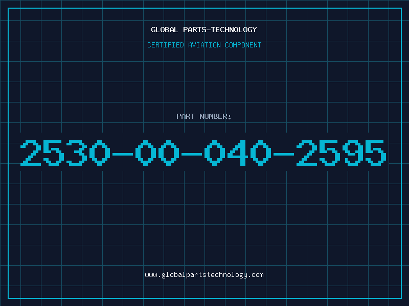 Aviation Part 2530-00-040-2595