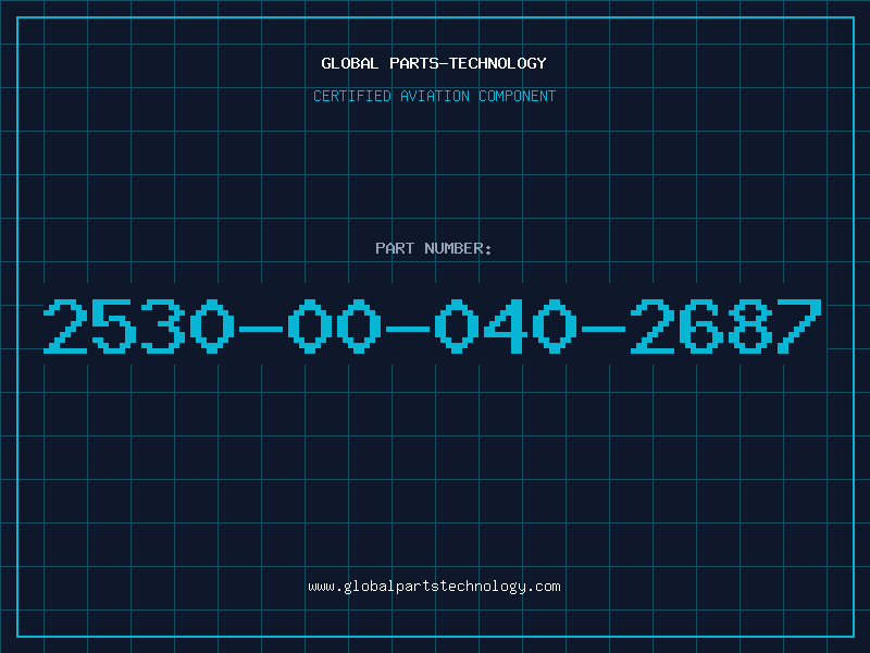 Aviation Part 2530-00-040-2687