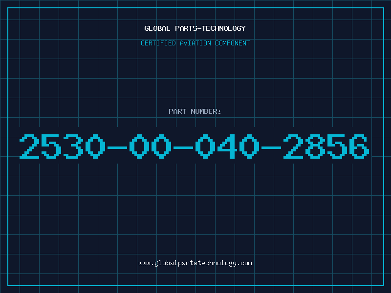Aviation Part 2530-00-040-2856